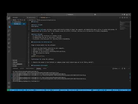 HelloWorld Module CSE 310