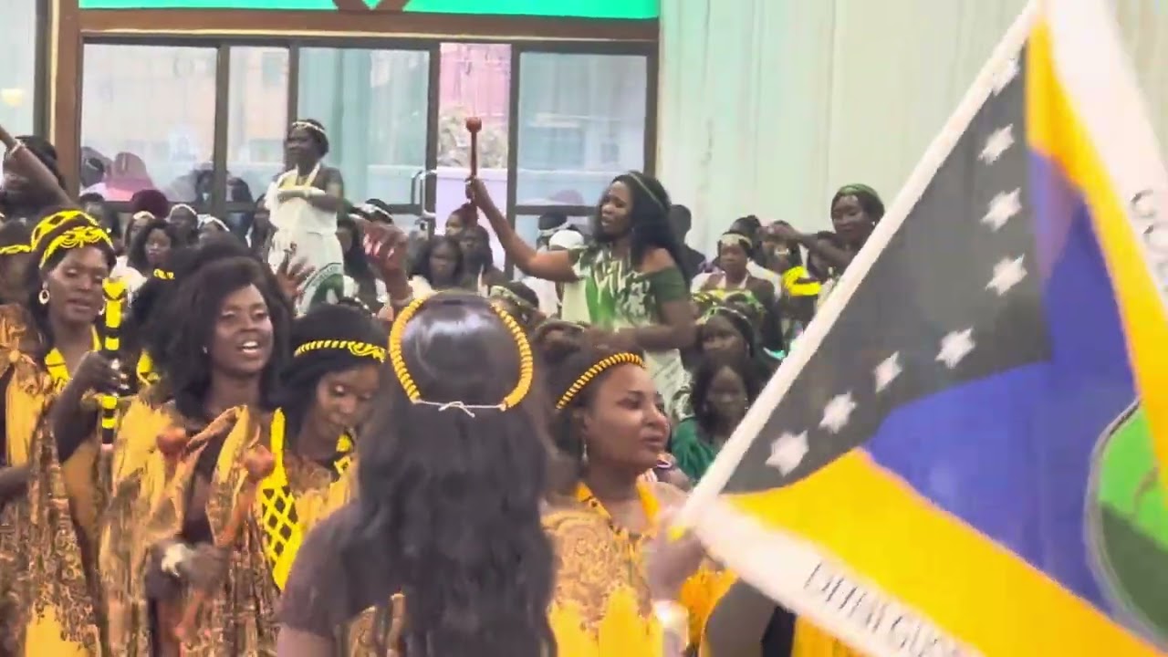 Golden girls presentation during Nyanhial Guog Foundation Launching ceremony in Kampala,Uganda 