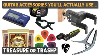 4 MUST-HAVE Beginner Guitar Accessories ⚡️🎸 + GEAR GIVEAWAY 🎸⚡️