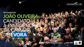 Paulo Raimundo: Apresentação do candidato à presidência da Câmara Municipal de Évora