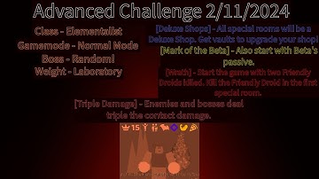 Advanced Challenge 2/11/2024 - Randomly Generated Droids