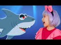Baby Shark Finger Family &amp; Sharks in the Water! 🦈 + MORE  | Kids Funny Songs