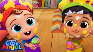 muffin man baking cookies a sweet treat day little angel kids songs nursery rhymes