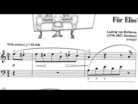 Faber Piano Adventures - Level 2b - Performance - pg. 20-23 - Fur Elise ...