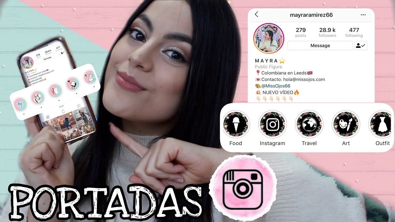 Iconos para Historias Destacadas Instagram