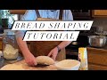 Beginners guide to shaping bread for oval bannetons extremely easy  double triangle method