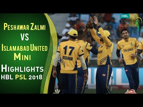 Short Highlights | Peshawar Zalmi Vs Islamabad United | Match 4 | HBL PSL 2018 | 24 Feb | PSL