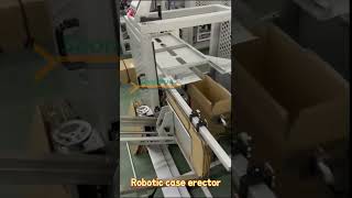 High-Speed Robotic Case Erector | End-of-Line Packaging Solution
