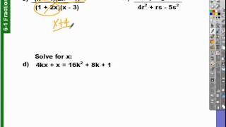 6-1 how to simplify polynomial fractions example 3