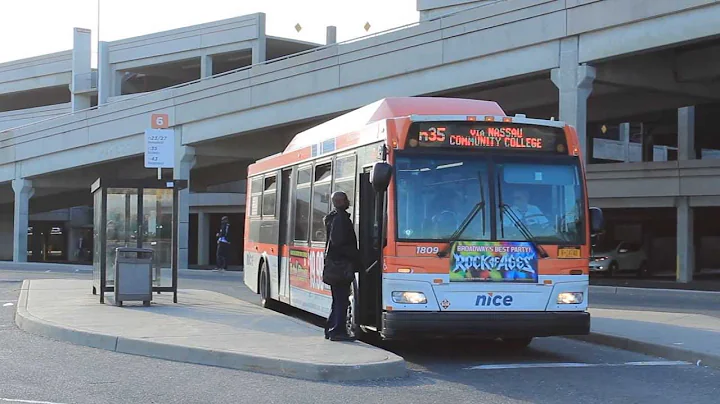 NICE Bus: Baldwin Bound Orion 7 [CNG #1809] n35 Departing Roosevelt Field