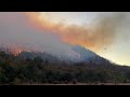 Tanker drop on Lucas Fire north of Upper Lake