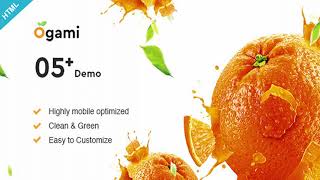 Ogami - Multipurpose Organic Store & Bakery HTML Templates | Themeforest Website Templates and