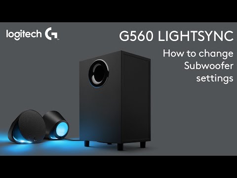 Haut-Parleurs Logitech G560 LightSync - Setup Game