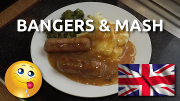 Bangers & Mash | Sausages & Creamy Mashed Potatoes in a Meaty Onion Gravy | Budget Banquet 😋