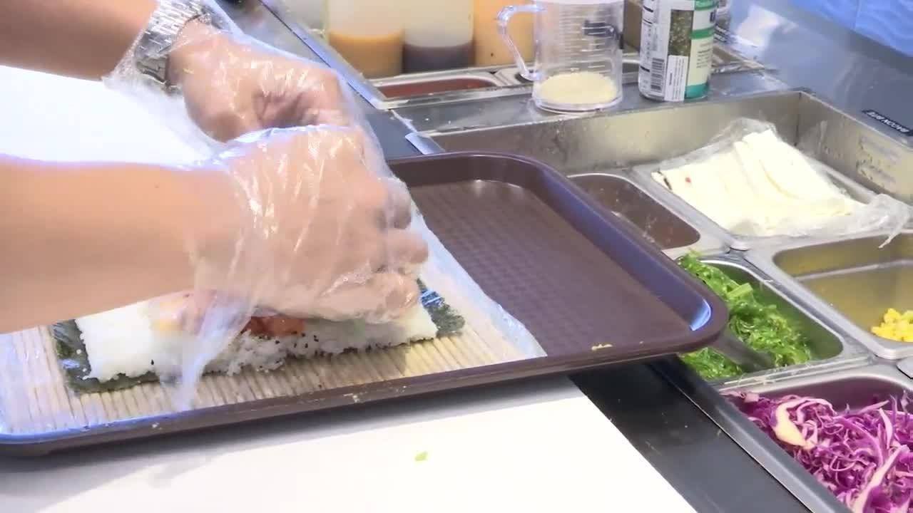 Sushi Burritos at Kazu Burrito YouTube