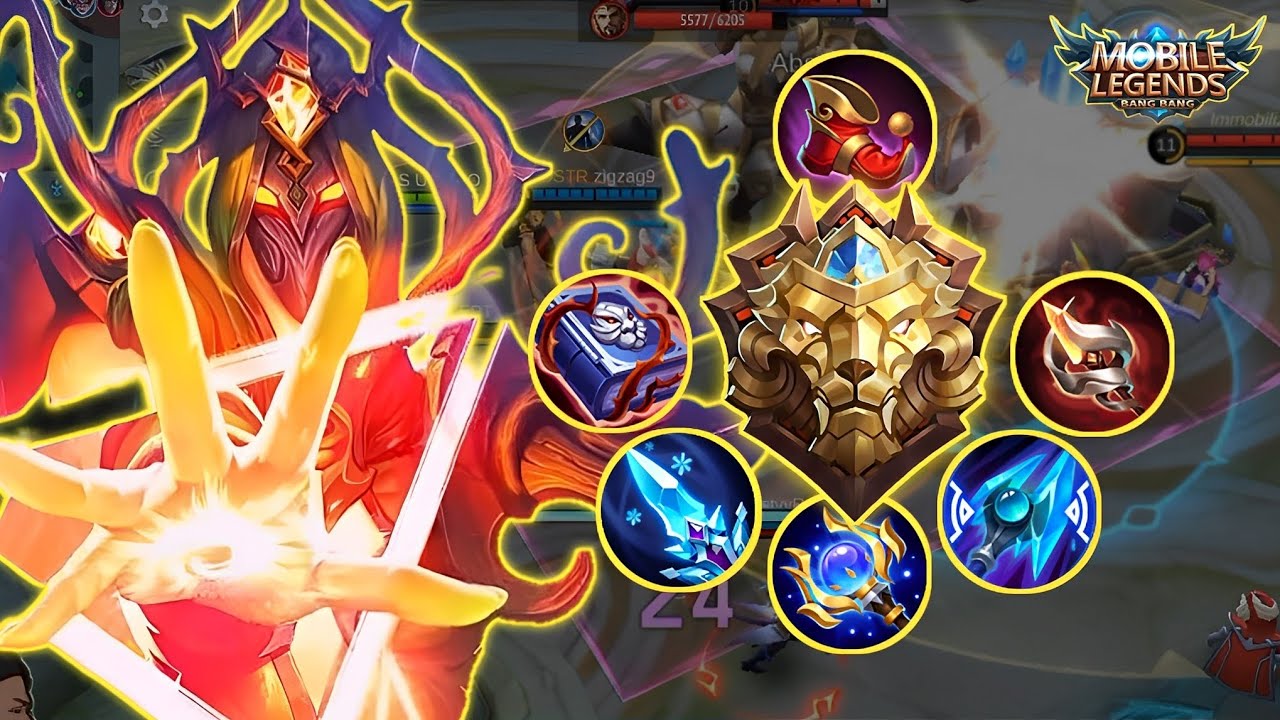 YVE GAMEPLAY || BUILD YVE S27 - MOBILE LEGENDS - YouTube