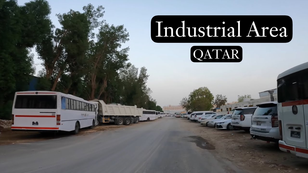 Industrial Area Street No. 24 , Qatar on bicycle YouTube