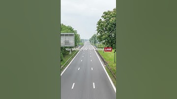 UK Highway Code Rule 135: Single Carriageway | Lane Discipline