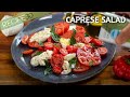 For that Summer Feeling, make an Italian Caprese salad in 5 minutes!