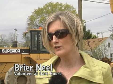 Brier Neel at CARE House Groundbreaking