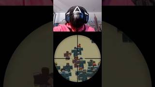 Тяжелая работа охранника в игре в кальмара ￼#squidgame #roblox
