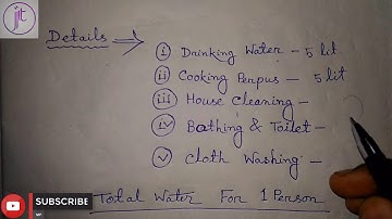 how to calculate volume of water |  water tank design by jana technic