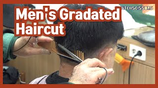 Men's Gradated Haircut ASMR