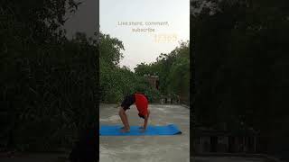 #day1#1/365days #yoga #asana #viral short #support my channel