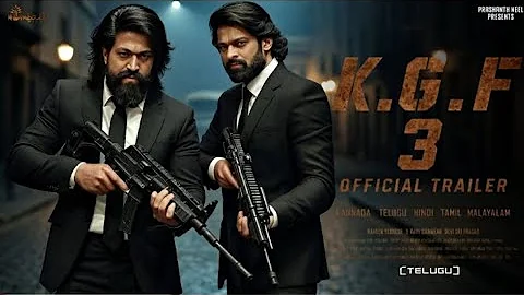 K.G.F: Chapter 3 - Official Trailer | Rocking Star Yash | Prabhas |  | Prashanth Neel | 2026 Movie |