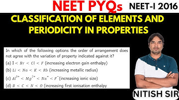 In which of the following options the order of arrangement does not agree with the variation