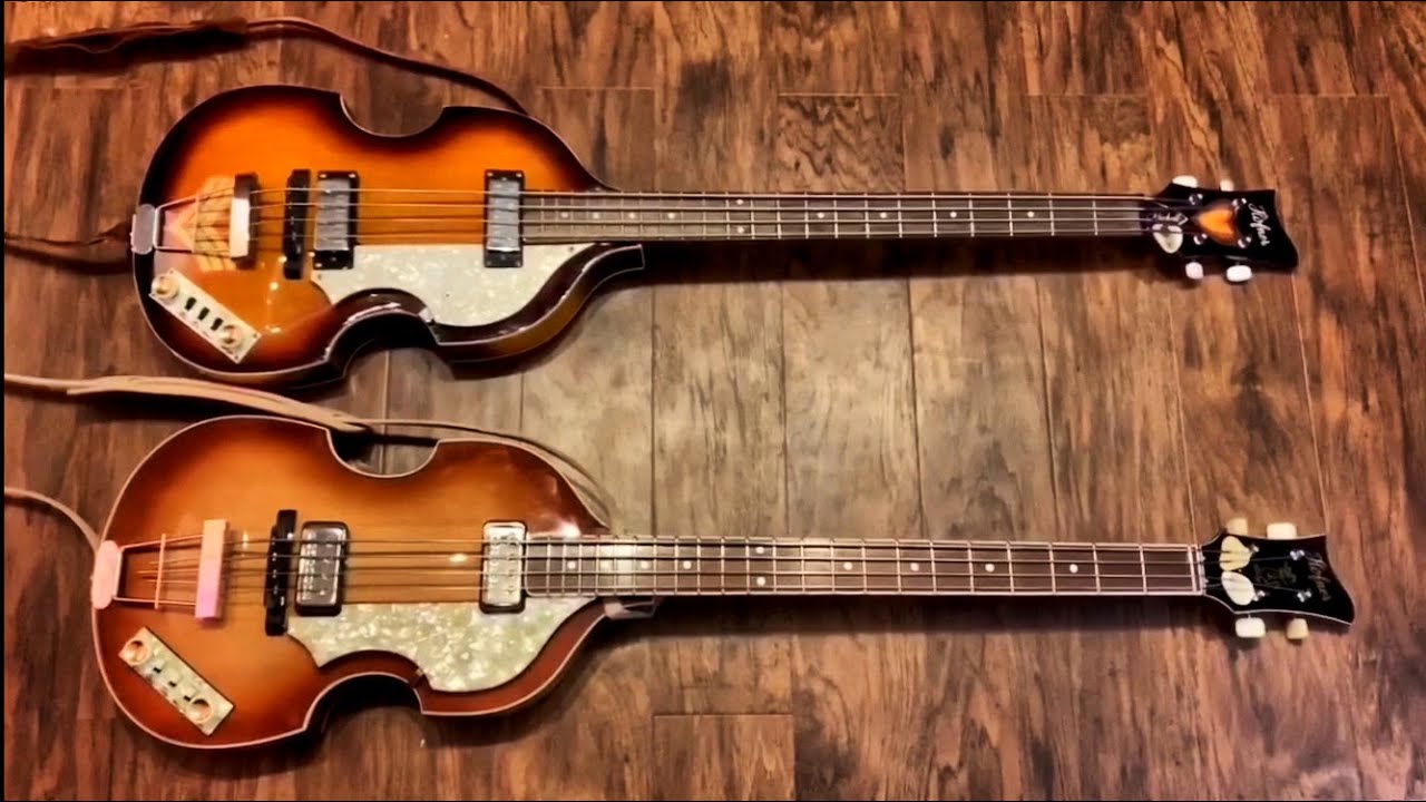 Hofner HCT 500/1 vs Hofner Ignition (unboxing and comparison)