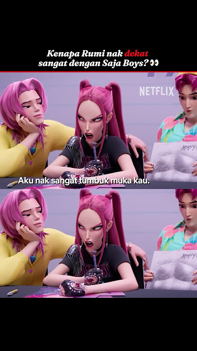 Huntrix Dan Saja Boys Kongsi Meja | KPop Demon Hunters | Netflix