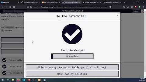 Day 19 - Freecodecamp Finding a Remainder in JavaScript
