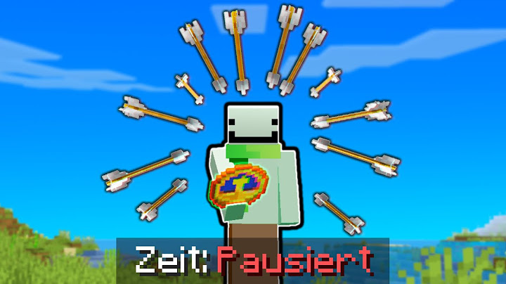 Minecraft, aber ich kann die Zeit Stoppen