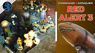 Red Alert 3 - Soviets vs 5 brutal AI - FFA