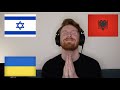 Musician reacts to Eurovision 2021 songs [Albania, Israel, Ukraine]