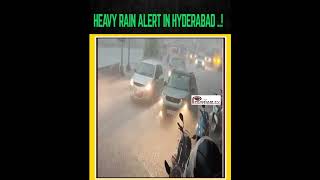 Hyderabad Weather Updates..Heavy Rain Alert in Hyderabad..!#trending #trendingshorts #trend #news