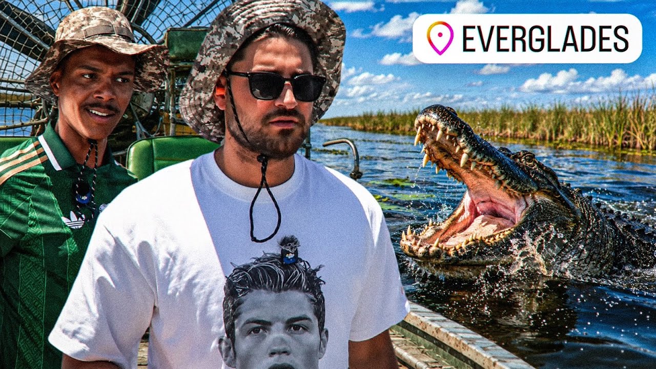 Tour in den EVERGLADES wird VERRÜCKT!🤯 Zwischen KROKODILEN & SCHLANGEN mit Willy 🔥