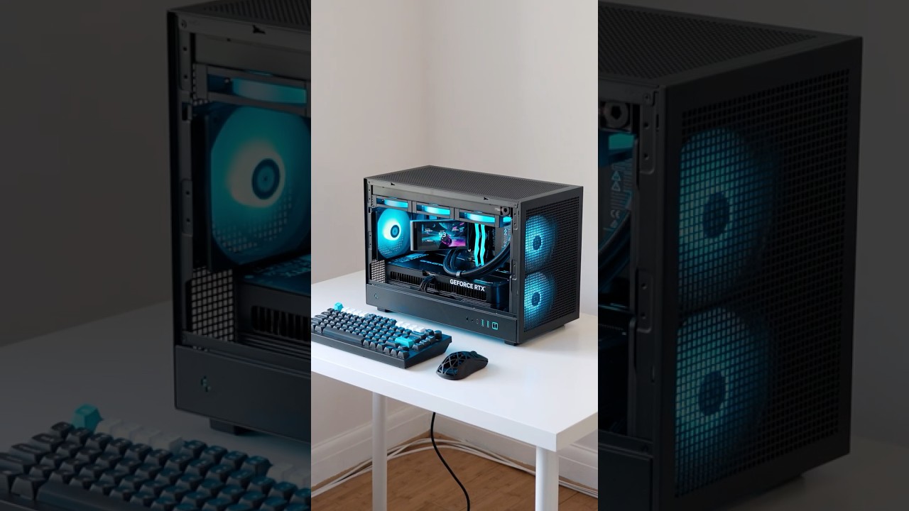 Small Gaming PC - AIO Flip Display
