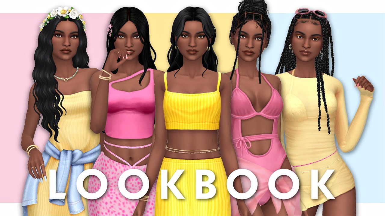 SUMMER HOLIDAY LOOKBOOK Sims 4 Create A Sim CC LINKS YouTube summer-holiday-lookbook-sims-4-create-a-sim-cc-links-youtube
