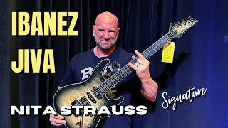Ibanez JIVA - NITA STRAUSS Signature Guitar (Metal & Shred)
