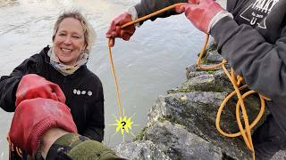 Rare & Mysterious objects found in the River. Magnet Fishing with the@PeakyDippers