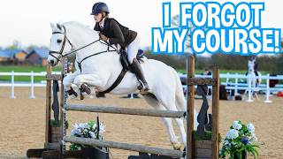 I FORGOT my course!! Show day FAIL!!