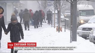 Снігові хуртовини стали причиною затримки близько 30 потягів по Україні