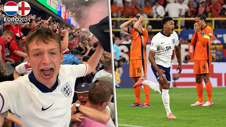 ENGLAND SCORE 90+1 GOAL to REACH EURO 2024 FINAL