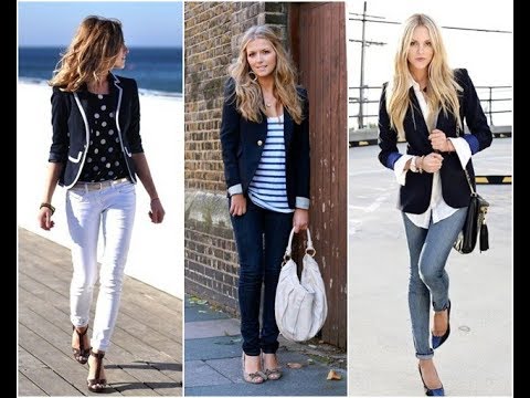 How to wear jeans to work and look professional - YouTube