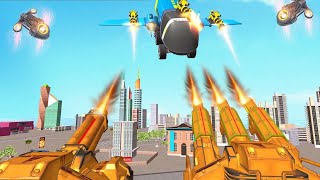 Flying Bus Transform - Bus Driving Simulator 2020 - Best Android Gameplay HD screenshot 5