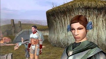 Kotor 2 TSL RCM 1.7 Walkthrough part 22 - Dantooine Plains ( Light Side Female )