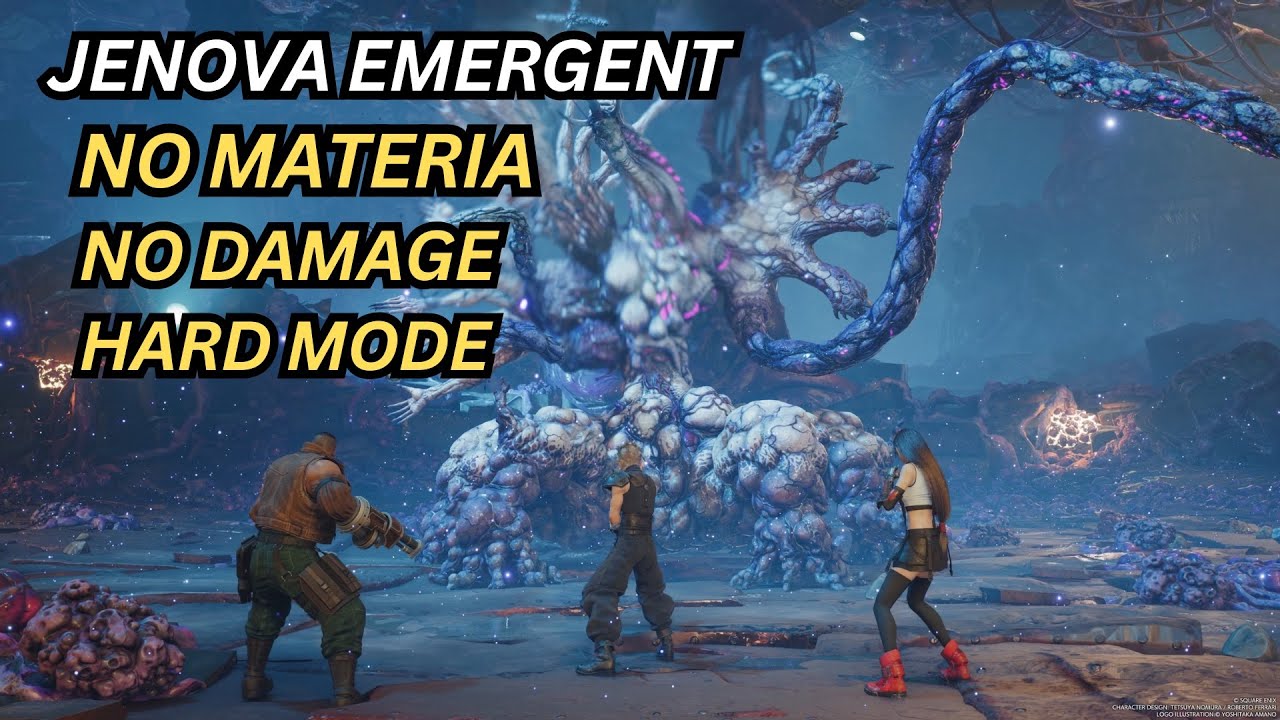 FFVII Rebirth Jenova Emergent (No Damage, No Materia, Hard Mode)
