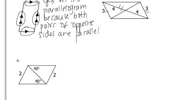 8.3: Show a Quadrilateral is a Parallelogram